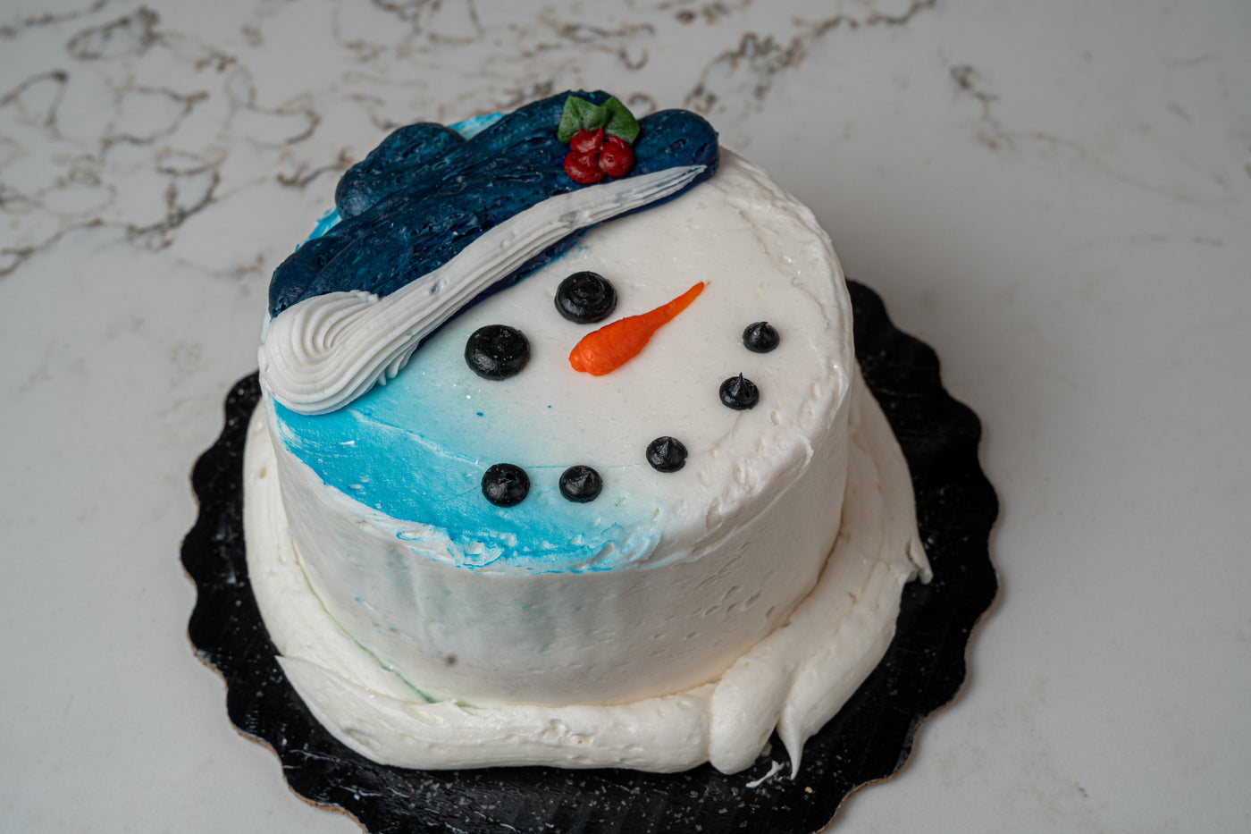 Snowman Cake