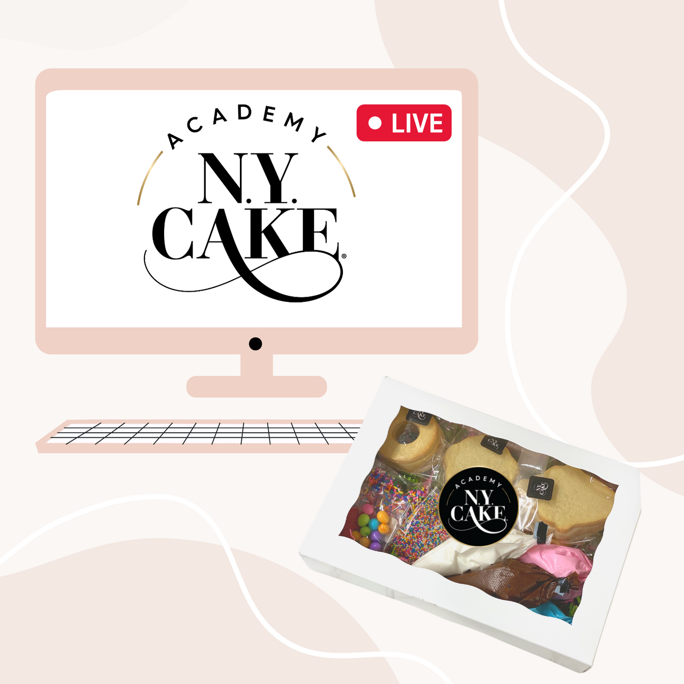 Corporate Live Zoom Classes + Shipped Kit - NY Cake Academy | Professional Cake Decorating Classes For Everyone