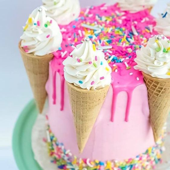 Food Illusions Kids Camp: Ice Cream Drip Cake & Cake Pops - Aug 9th 9:30 am- 12:30 pm